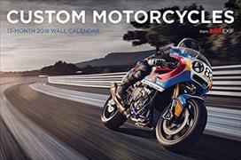 Custom Motorcycles Bike Exif Calendar 2018