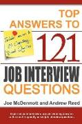 Top Answers to 121 Job Interview Questions