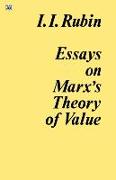 Essays Marxs Theory of Values