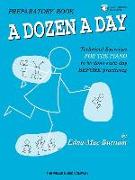 A Dozen a Day Preparatory Book - Book/Audio