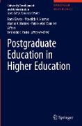 Postgraduate Education in Higher Education