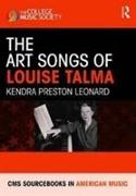 The Art Songs of Louise Talma