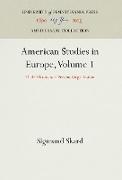 American Studies in Europe, Volume 1