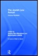 The Jewish Law Annual Volume 19