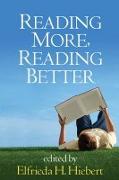 Reading More, Reading Better