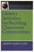 Literacy Activities for Building Classroom Communities