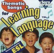 Thematic Songs for Learning Language CD