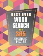 Best Ever Word Search: With 365 Challenging Puzzles
