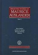 Selected Works of Maurice Auslander, Volumes 1 & 2