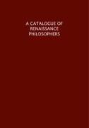 A Catalogue of Renaissance Philosophers