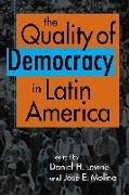 Quality of Democracy in Latin America