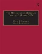 The Monument of Matrones Volume 3 (Lamps 5–7)
