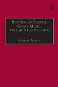 Records of English Court Music