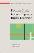 Doctoral Study in Contemporary Higher Education