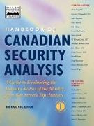 Handbook of Canadian Security Analysis