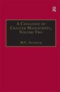 A Catalogue of Chaucer Manuscripts