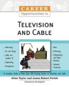 Career Opportunities in Television and Cable