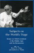 Subjects on the World's Stage