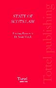 The State of Scots Law