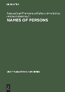 Names of Persons