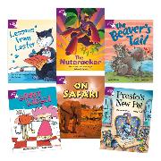 Learn at Home:Star Reading Purple Level Pack (5 Fiction and 1 Non-fiction Book)