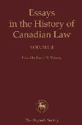 Essays in the History of Canadian Law