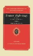 A History of French Passions 1848-1945: Volume I: Ambition, Love, and Politics