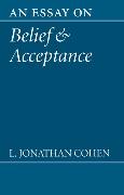 An Essay on Belief and Acceptance