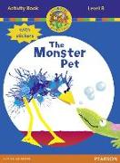 Jamboree Storytime Level B: The Monster Pet Activity Book with Stickers