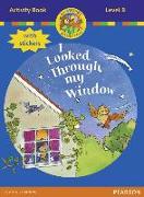 Jamboree Storytime Level B: I Looked Through My Window Activity Book with Stickers