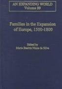 Families in the Expansion of Europe,1500-1800