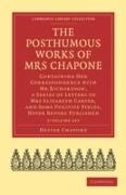 The Posthumous Works of Mrs Chapone 2 Volume Set