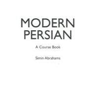 Modern Persian: A Course-Book