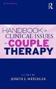 Handbook of Clinical Issues in Couple Therapy