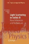 Light Scattering in Solids IX