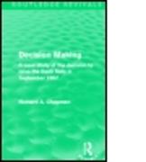 Decision Making (Routledge Revivals)