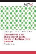 Cholesterol and cholesterol oxide levels in buffalo milk powder