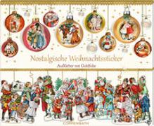 Stickerbuch - Nostalgische Weihnachtssticker