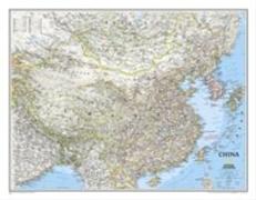 National Geographic China Wall Map - Classic (30.25 X 23.5 In)