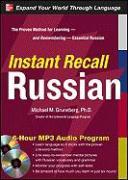 Instant Recall Russian [With CDROM]