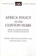 Africa Policy in the Clinton Years