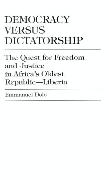 Democracy Versus Dictatorship