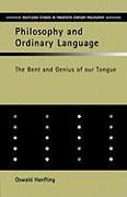 Philosophy and Ordinary Language