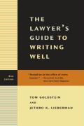 The Lawyer&#8242,s Guide to Writing Well 2e