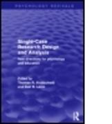 Single-Case Research Design and Analysis