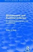 Routledge Revivals: Shakespeare and Feminist Criticism (1991)