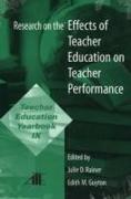 Research on the Effects of Teacher Education on Teacher Performance