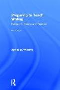 Preparing to Teach Writing