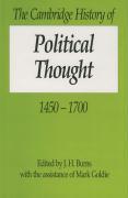 The Cambridge History of Political Thought 1450¿1700