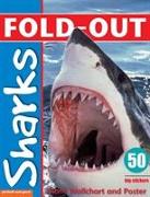 Fold-Out Poster Sticker Book: Sharks